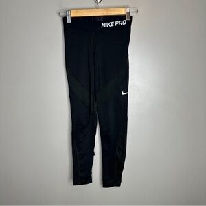 Nike pro hyper warm black running Tights